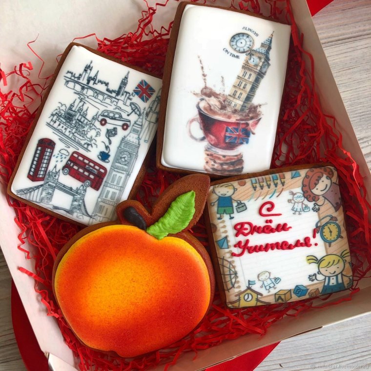 Открытка для учительницы английского языка