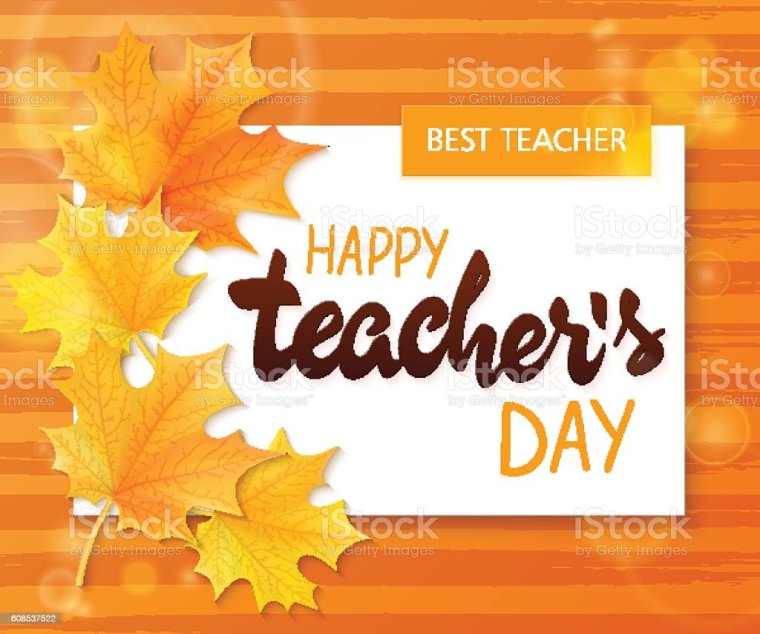 Happy teacher's Day congratulations