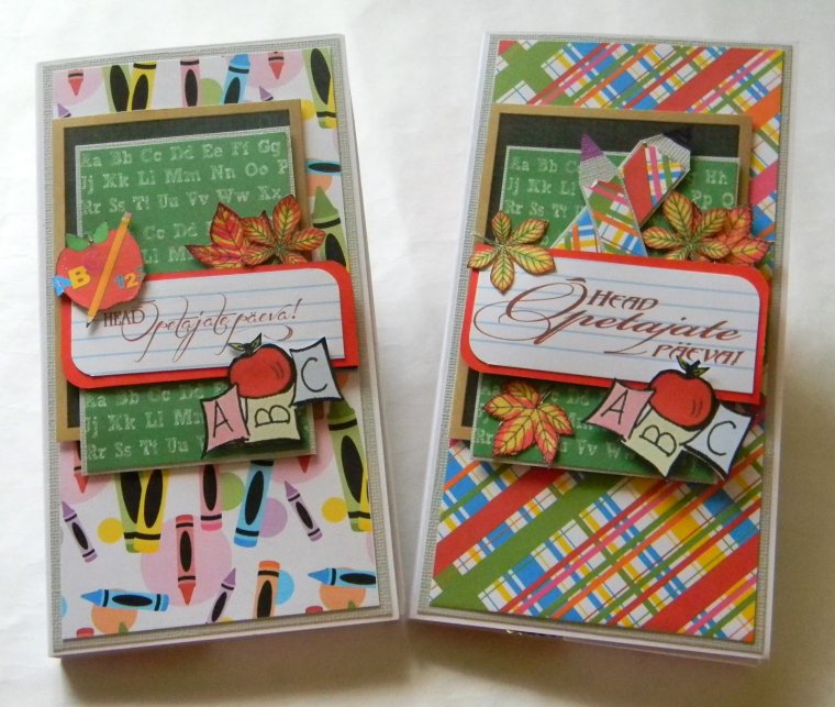 Скрапбукинг день учителя