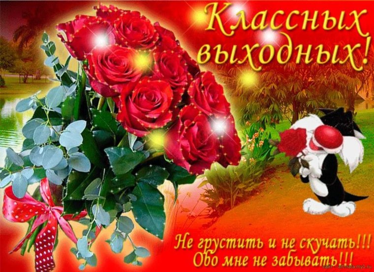 С пятницей друзья