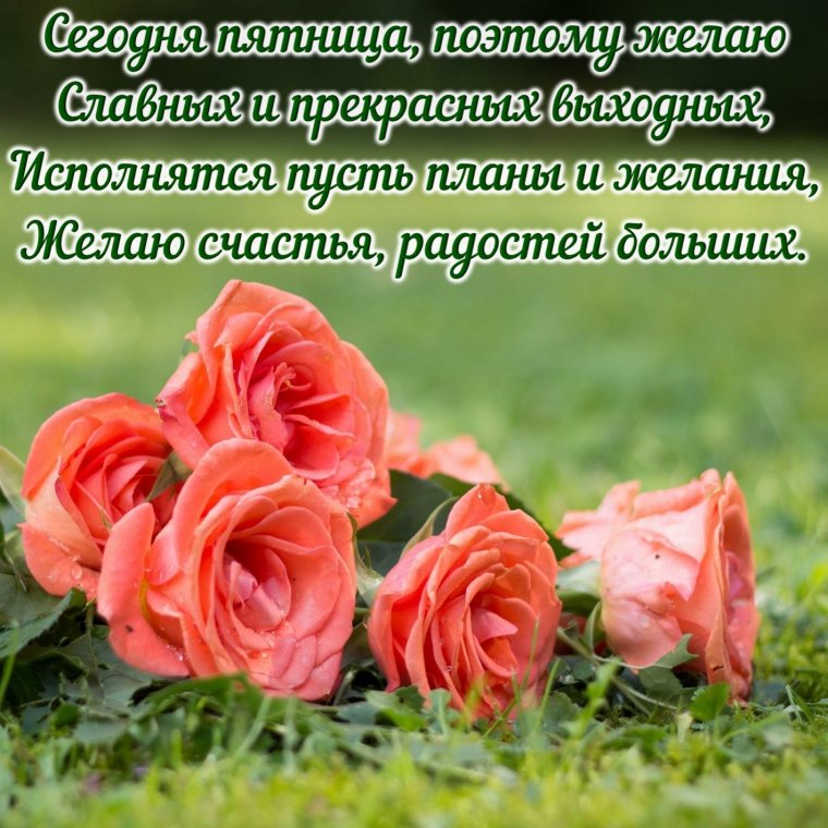 С добрым утром пятницы пожелание