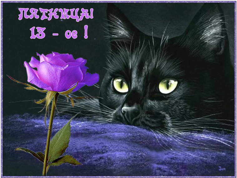 Пятница 13 открытки