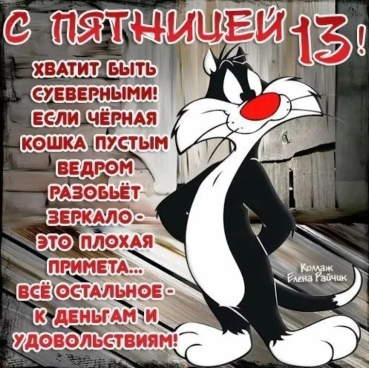 Чёрная кошка доброй ночи