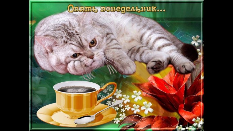 Открытки опять понедельник