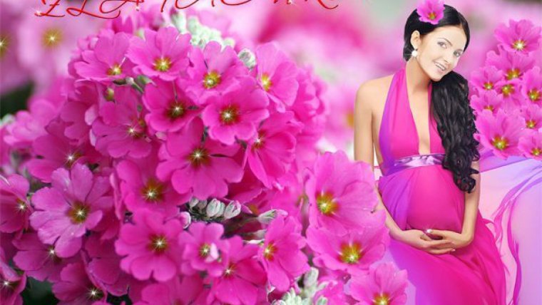С днём рождения беременной