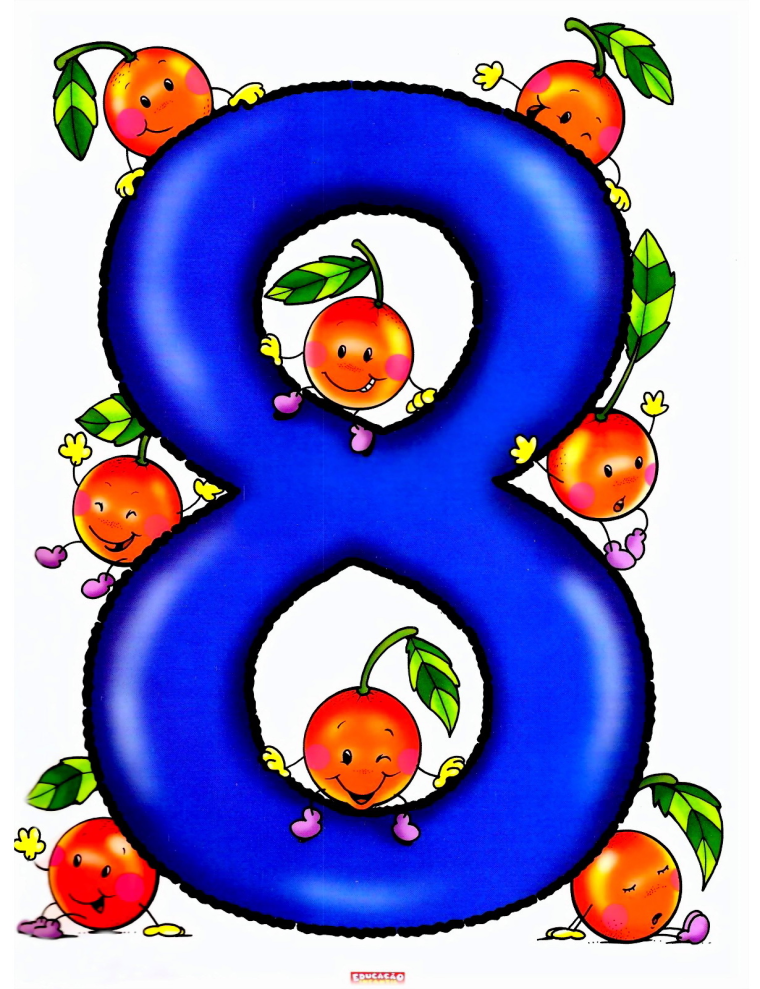 Веселая цифра 8