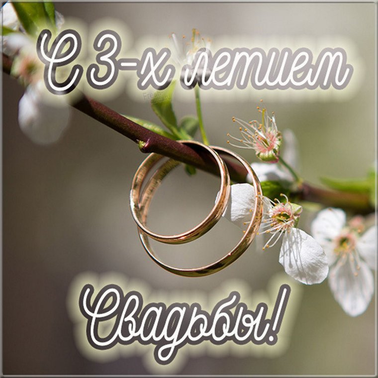 Поздравление с 3 летием свадьбы в прозе