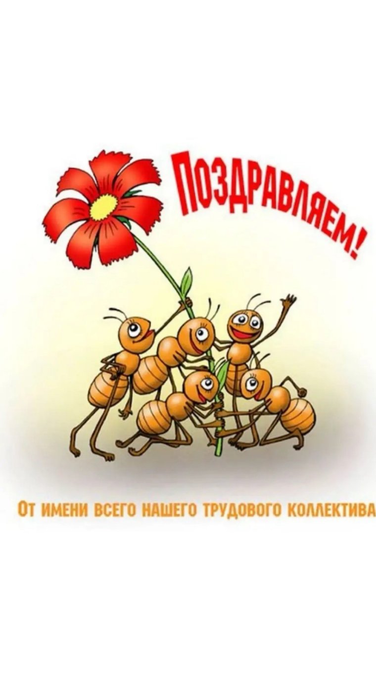 С днем рождения от коллектива