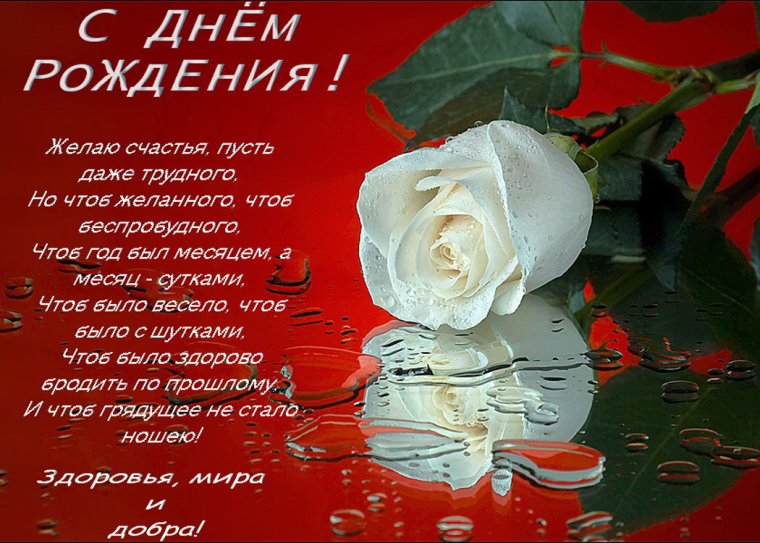 Открытка с днём рождения