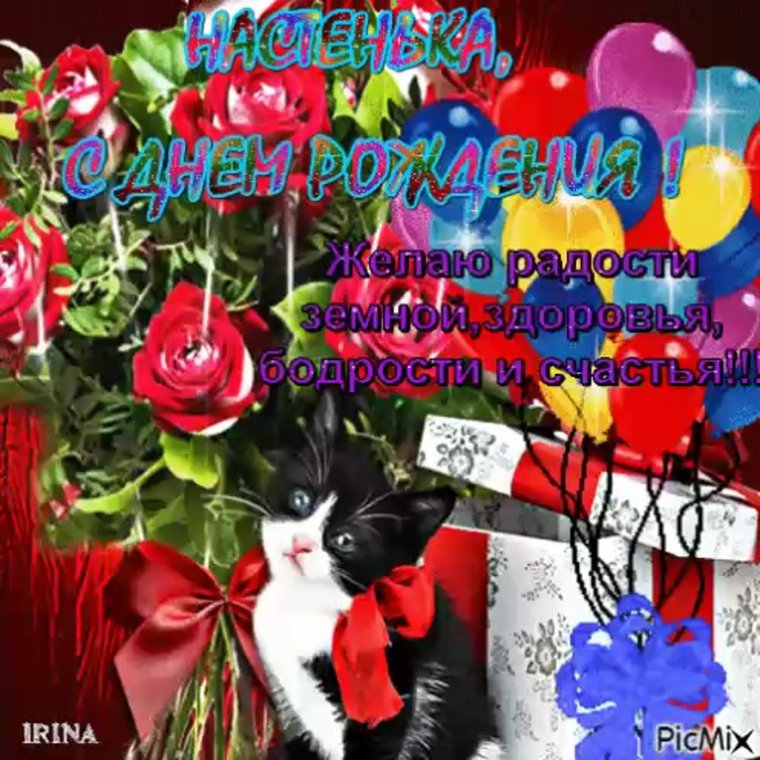 С днём рождения Насенька