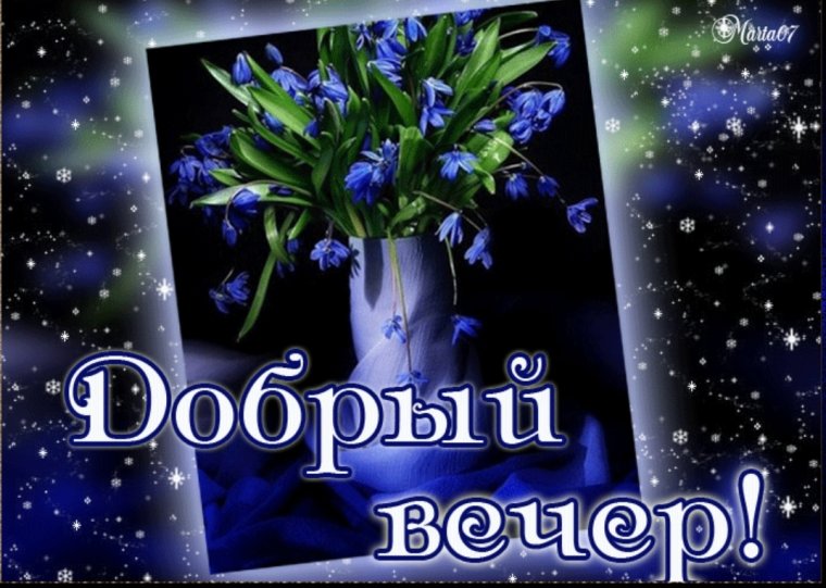 Добрый вечер гиф