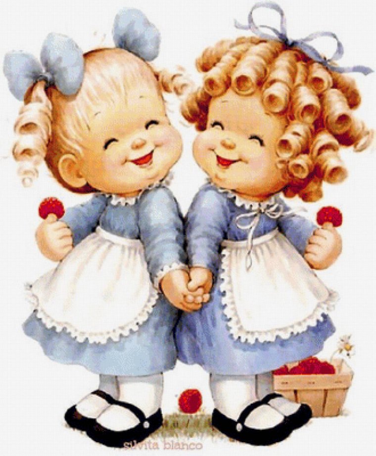 Двойняшки мультяшки