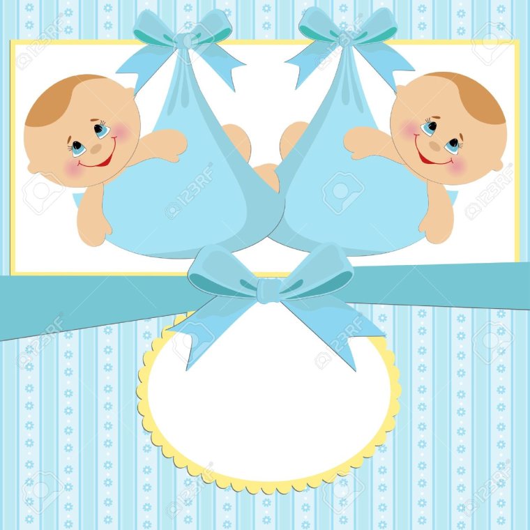 С рождением двойни мальчиков