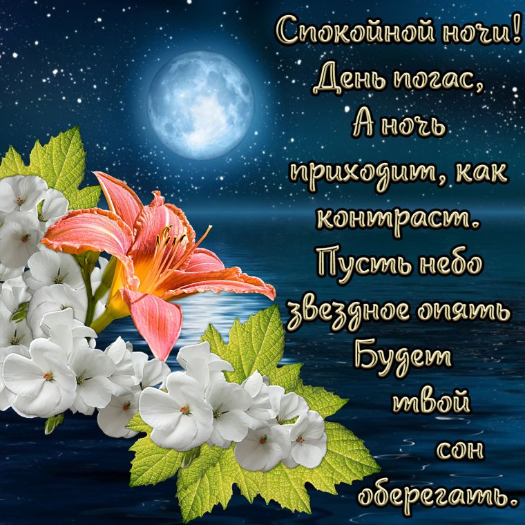 Пожелания доброй ночи