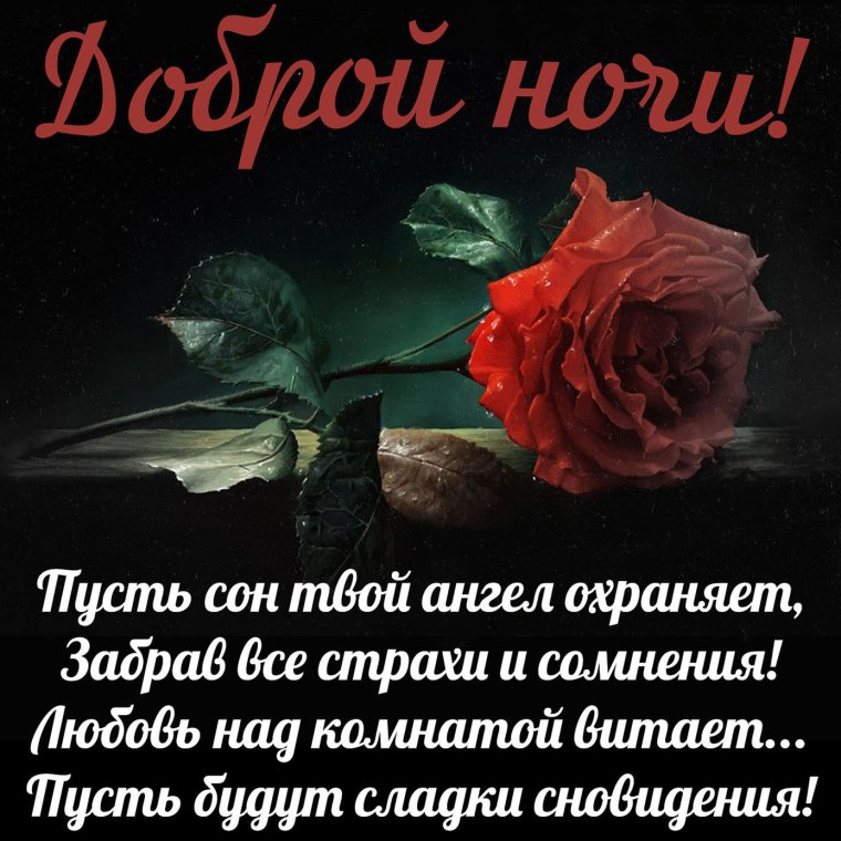 Открытки спокойной ночи красивые