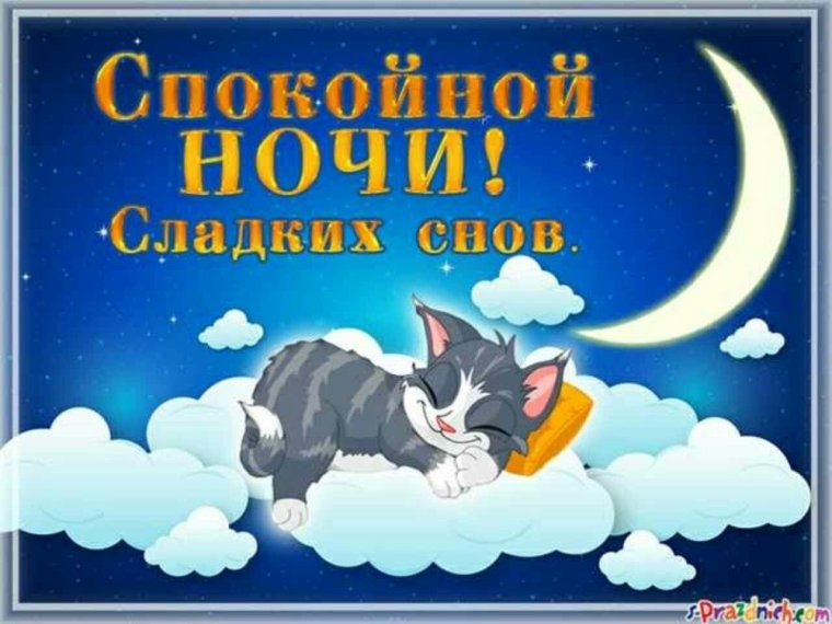 Спокойной ночи цветы