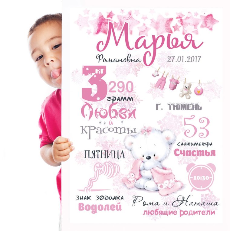 Фольгированный шар Аист на выписку