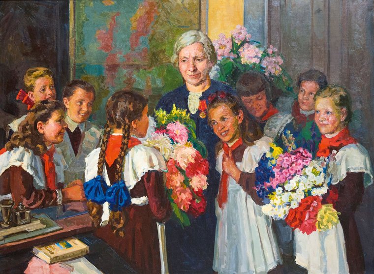 Плакаты ретро 1 сентября