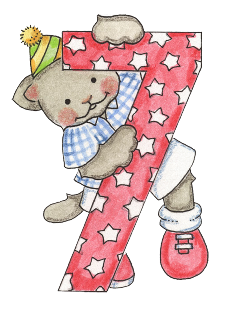 7 Месяцев открытка