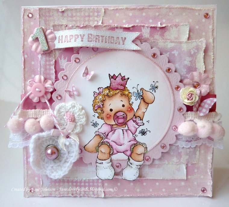 С новорождённого девочкой открытки