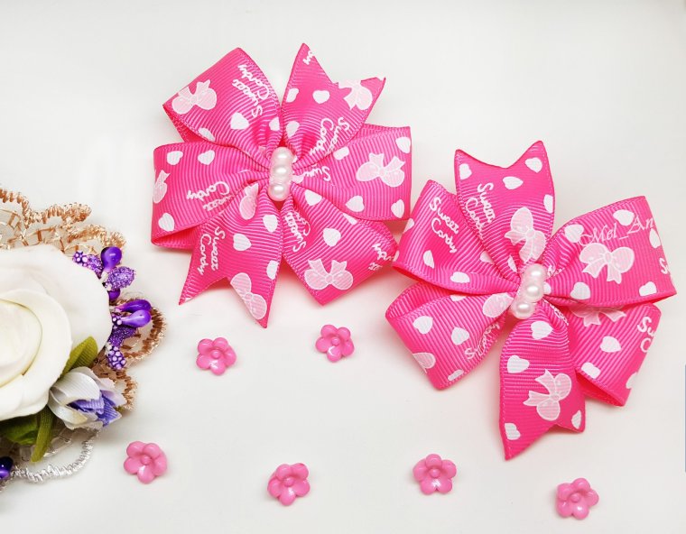 Фотофон для бантов заколок