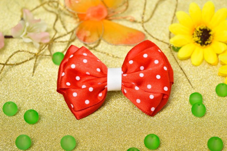 Круглые бантики