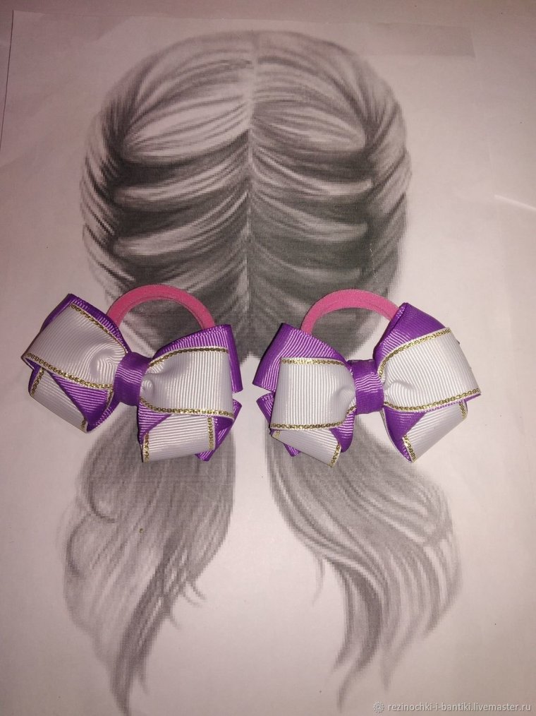 Фотофон прическа для бантиков