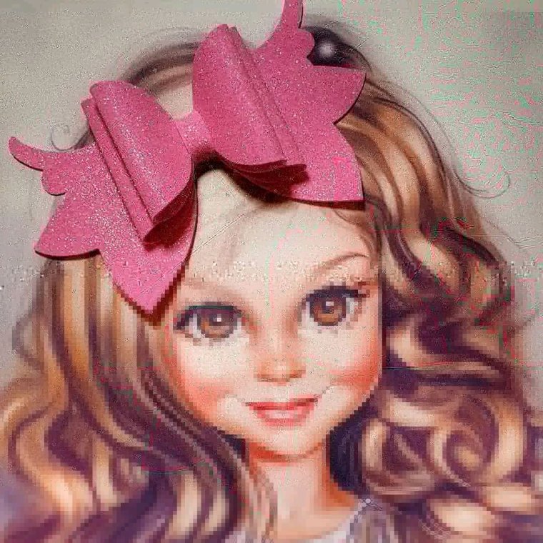 Мультяшные девочки с бантиками