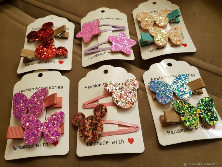 Бирки для заколок