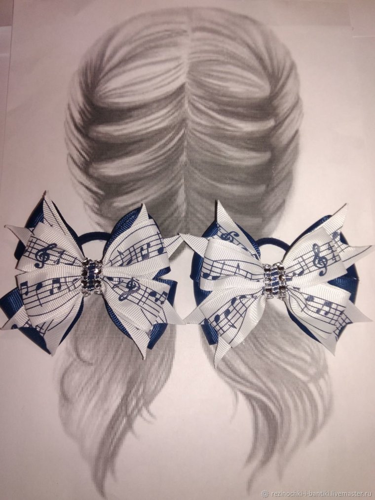 Фотофон прическа для бантиков
