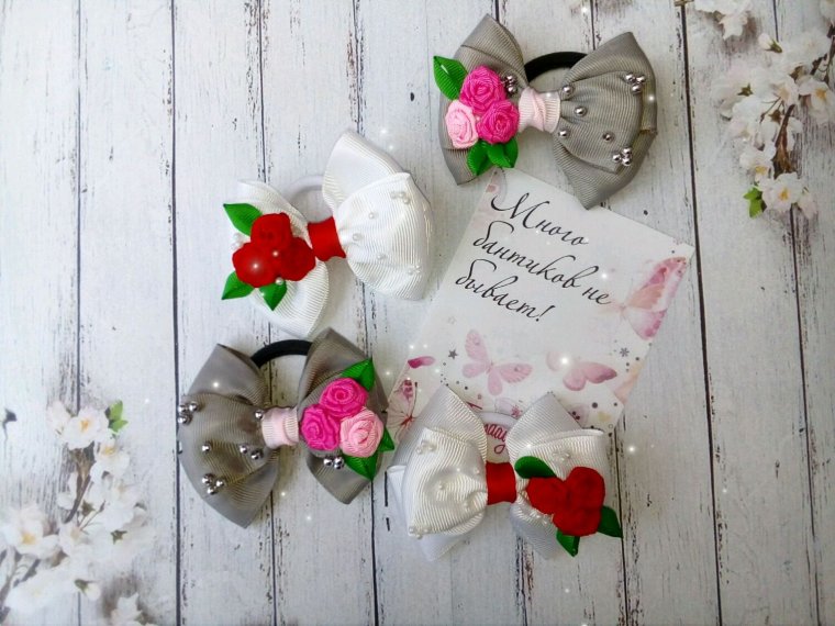 Весенние банты