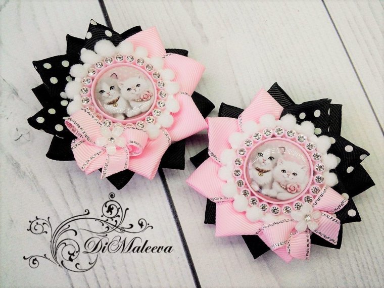 Фотофоны для бантиков и заколок