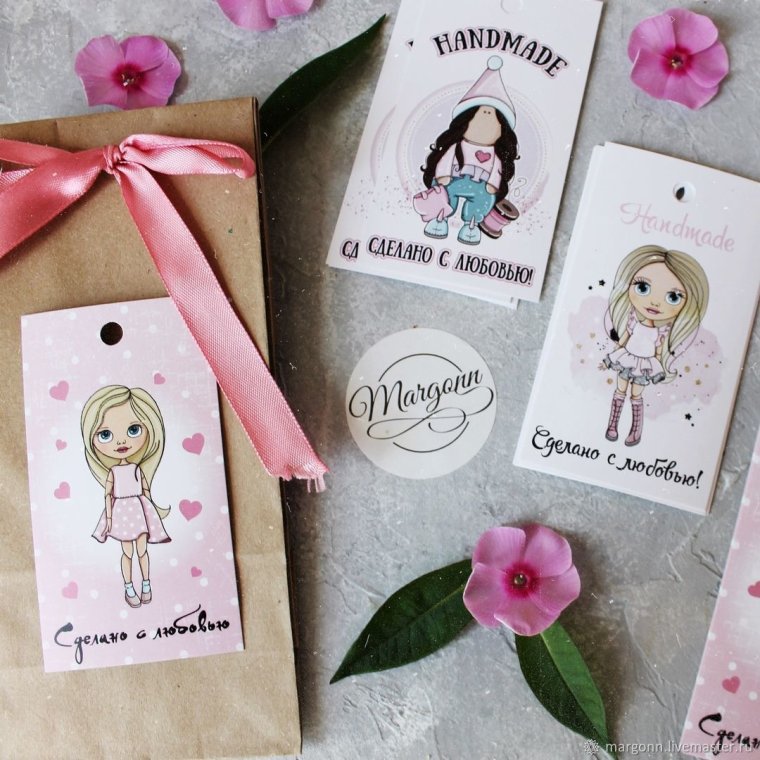 Карточки для заколок