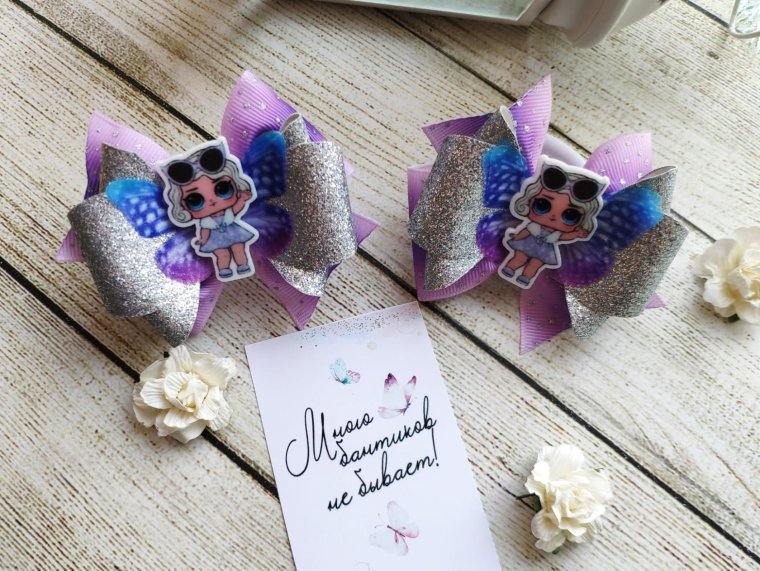 Карточки для бантиков