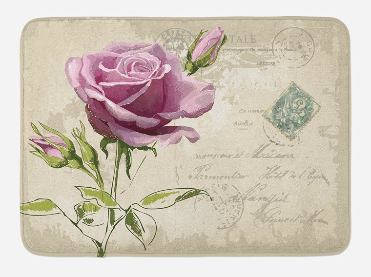 Винтажная открытка с днем рождения