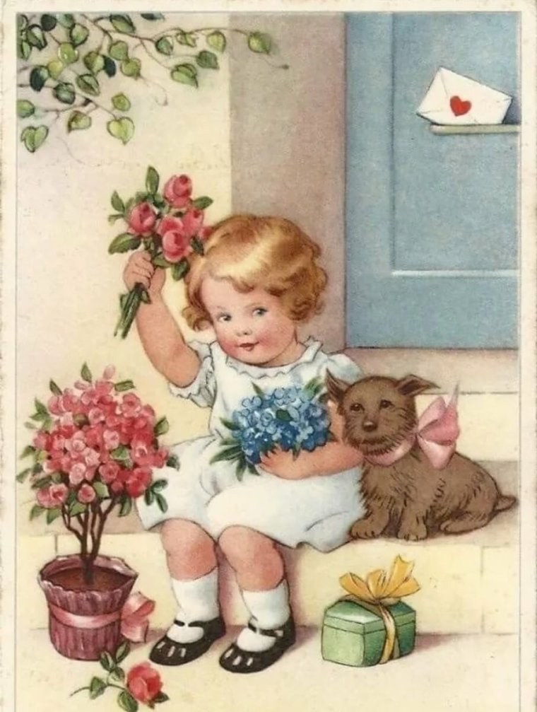 Цветы для декупажа