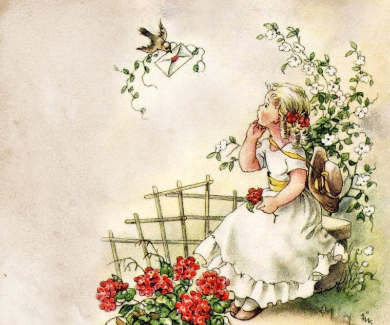 Винтажные открытки с юбилеем