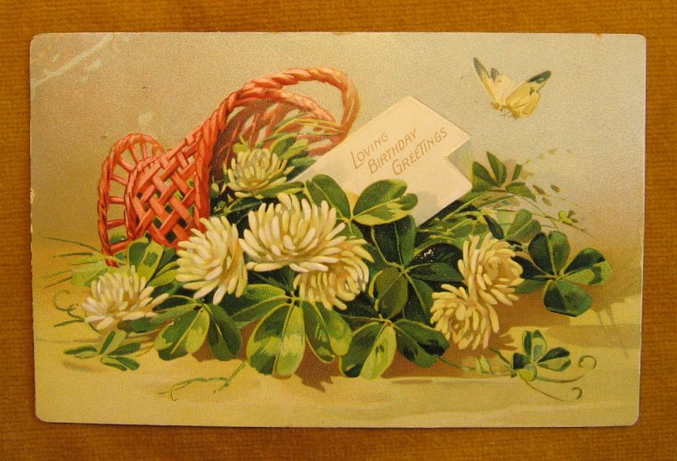 Цветы в стиле ретро