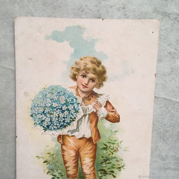 Цветы в винтажном стиле