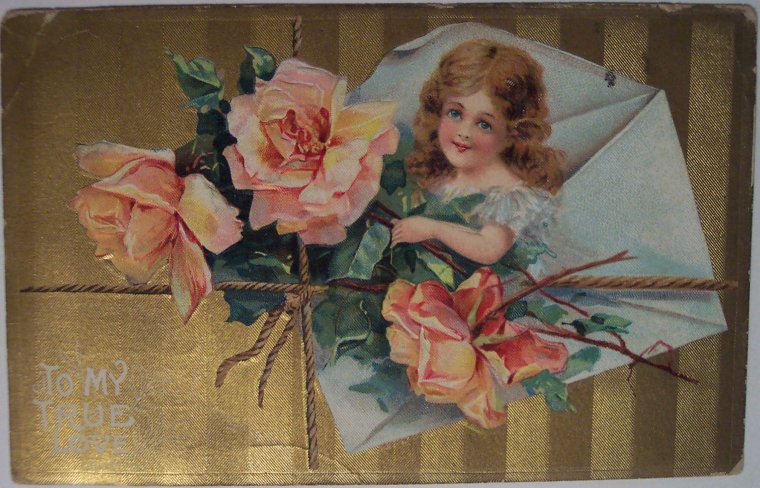 Винтажные открытки с днем рождения