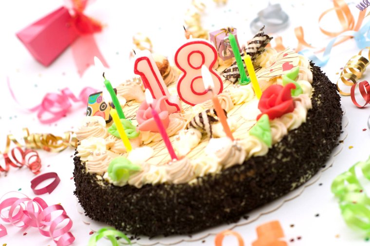Тортик дочке 16 лет
