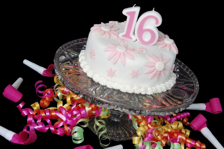 Торт на 16 лет