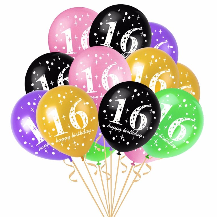 Поздравление на 16 лет Sweet 16