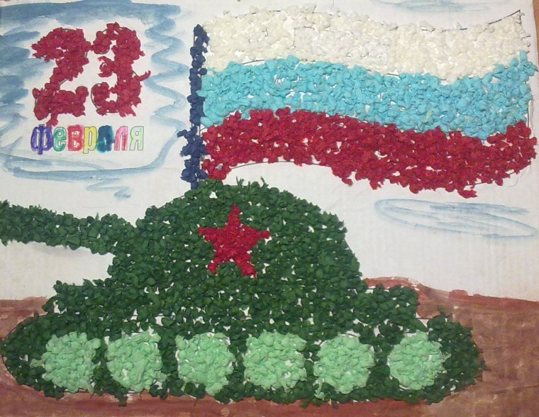 Самолет аппликация для детей