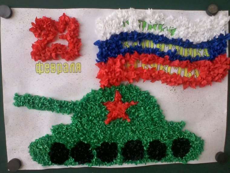 Аппликация самолет старшая группа