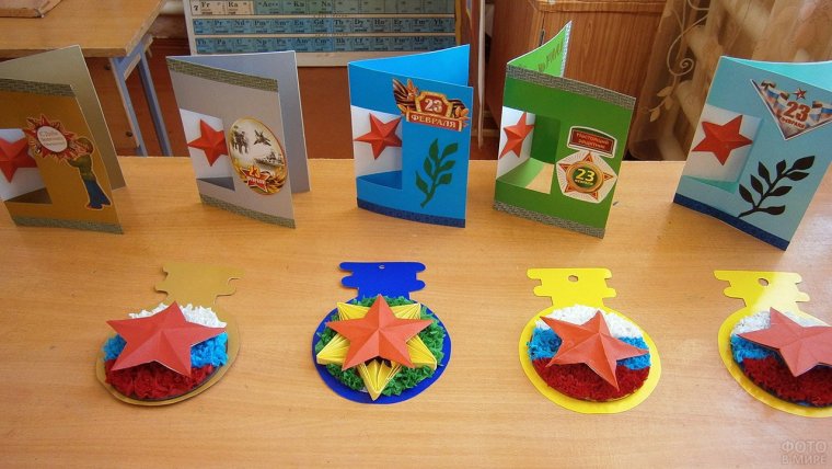 Поделки ко Дню защитника