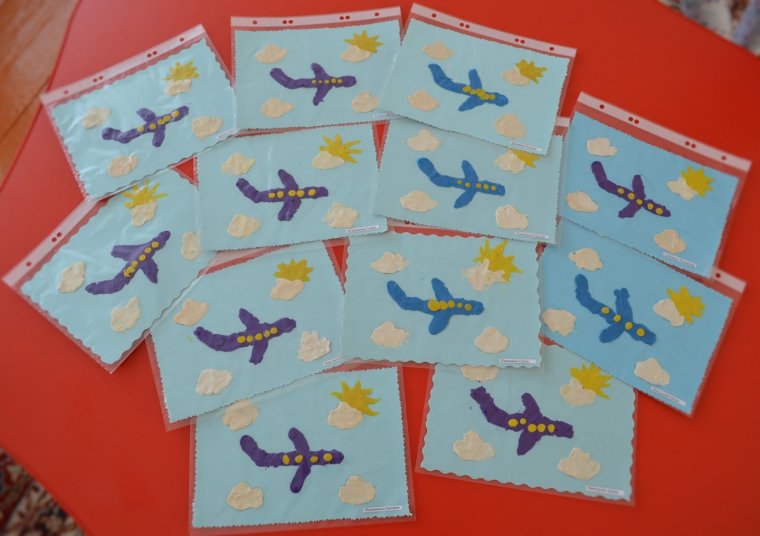 Аппликация на тему папа