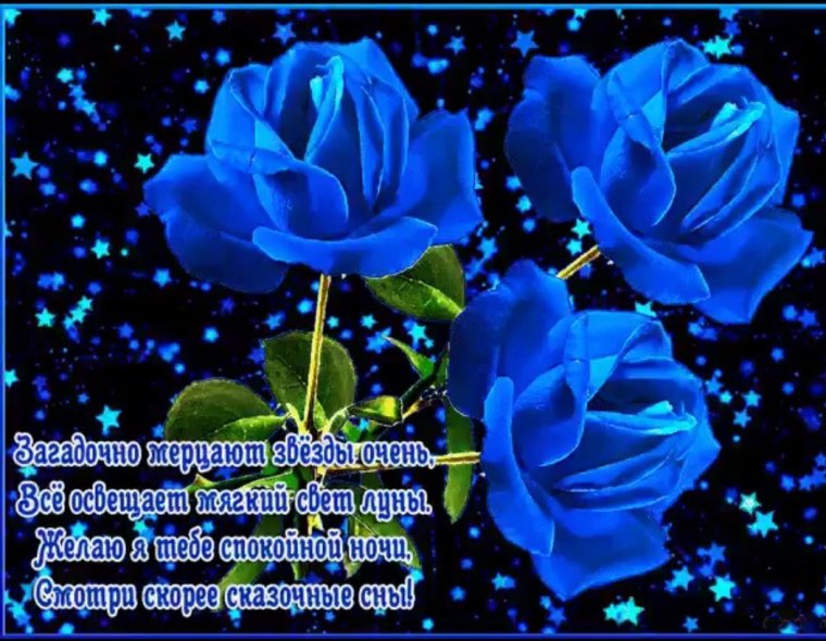 Пожелания спокойной ночи девушке