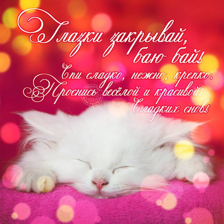 Цветы с пожеланием спокойной ночи женщине