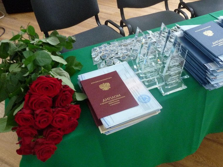 Поздравляю с окончанием колледжа